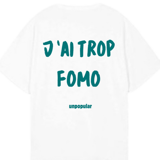 "FOMO" White T-Shirt